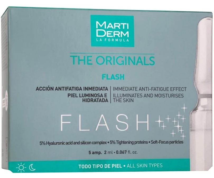 Martiderm The Originals Flash Ampoules Stunning Skin Effect