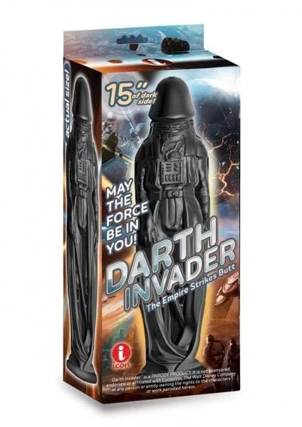 Massive 15 Inch Dildo: Darth Invader Ultimate Dark Power
