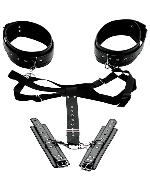 Master Series Acquire Easy Access Thigh Harness w/Wrist Cuffs