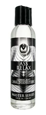 Master Series Ass Relax Desensitizing Lubricant 4.25 oz.