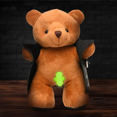 Master Series The Flasher Glow In The Dark Exhibitionist Teddy Bear