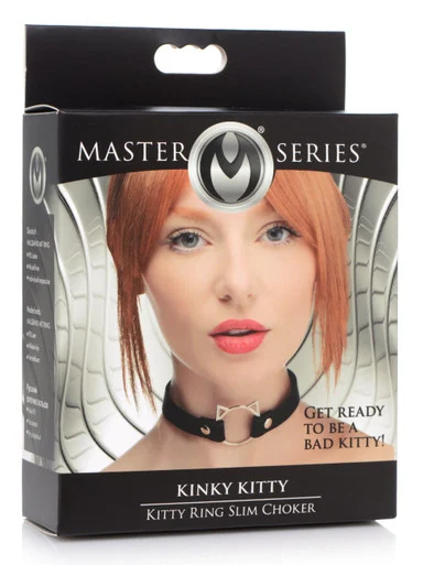 Master Series Kinky Kitty Ring Slim Choker