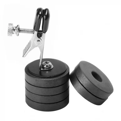 Master Series Onus Nipple Clamp with Magnet Weights