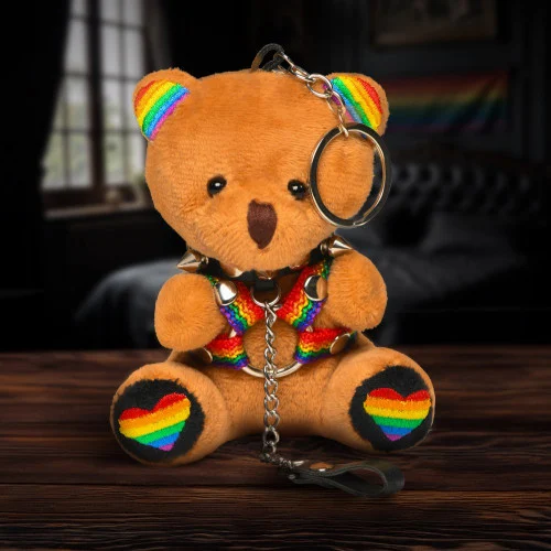 Master Series PRIDE Bear Plush Stuffed Animal Keychain