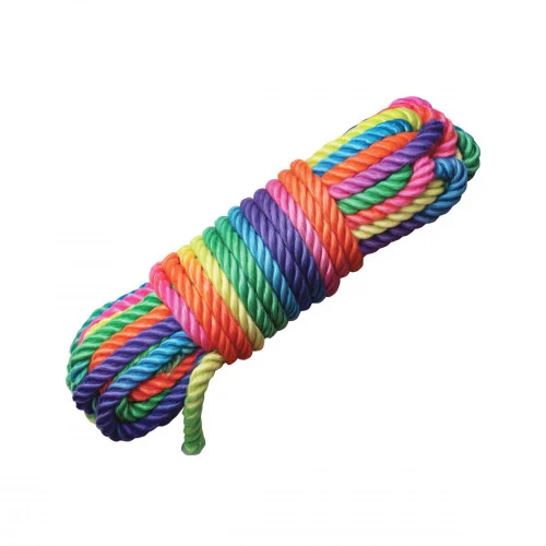 Master Series Rainbow PRIDE 16 Foot Bondage Rope