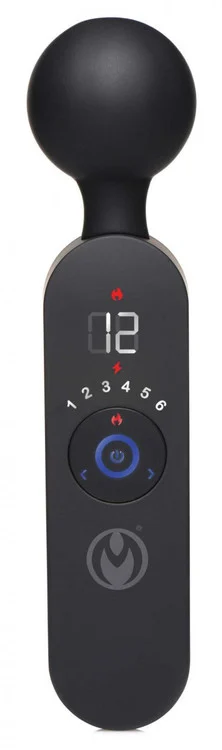 Master Series Thunder Wand 72X Silicone Heating Wand Massager