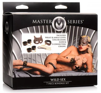 Master Series Wild Sex 7 Piece Bondage Set