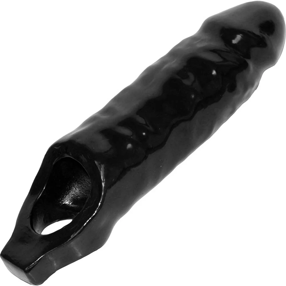 Master Series XL Mamba Penis Sheath Penis Extender, 9.5", Black