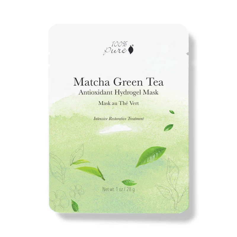 Matcha Green Tea Antioxidant Hydrogel Mask