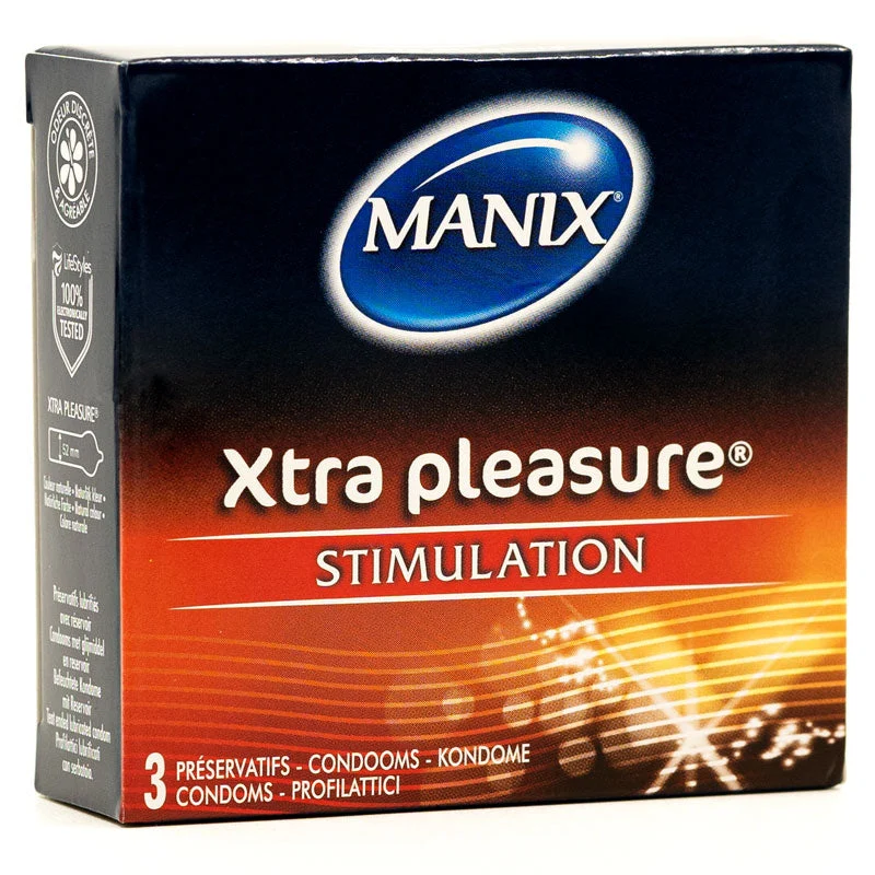Mates Xtra Pleasure 3 Pack