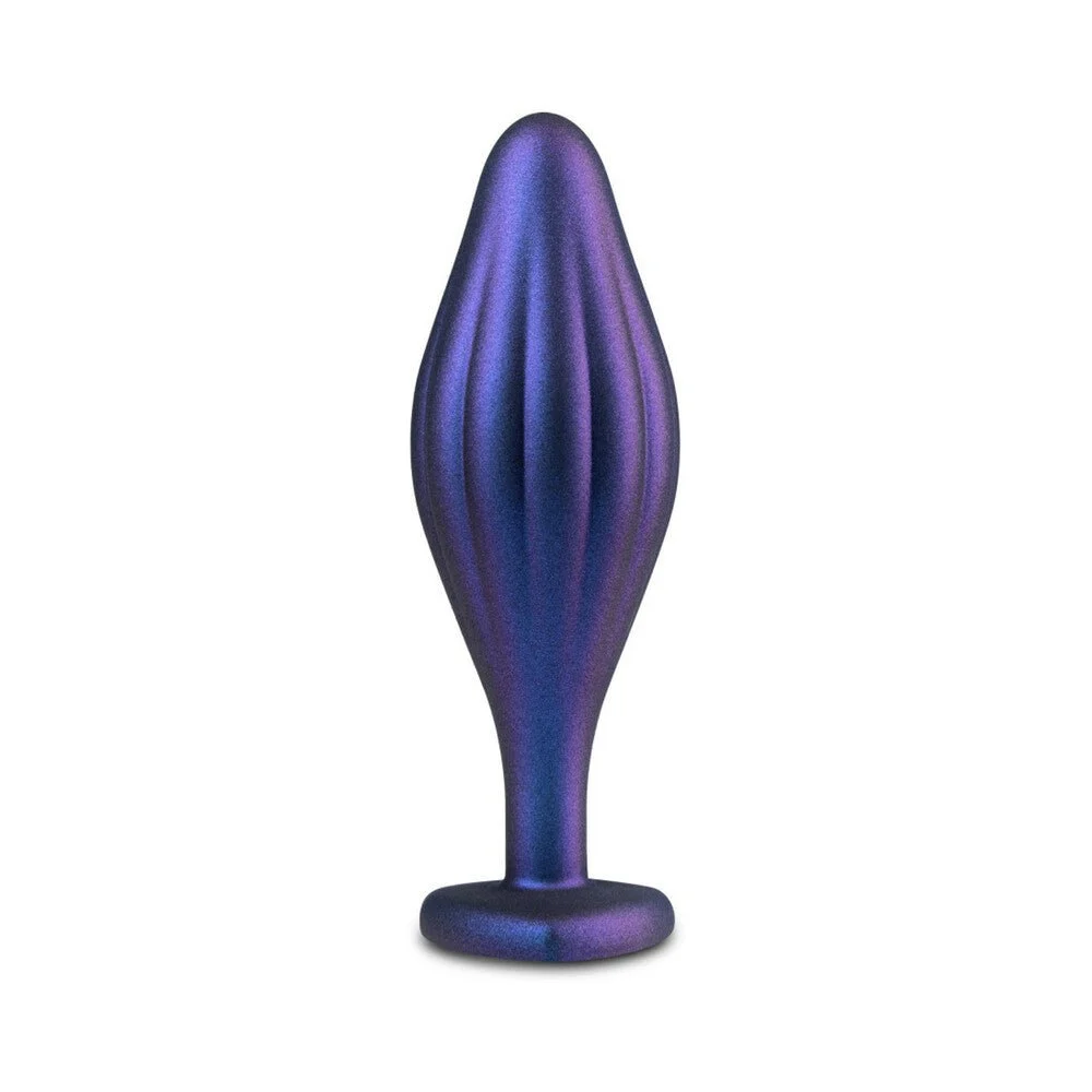Matrix Wavy Bling Butt Plug, Sapphire Purple