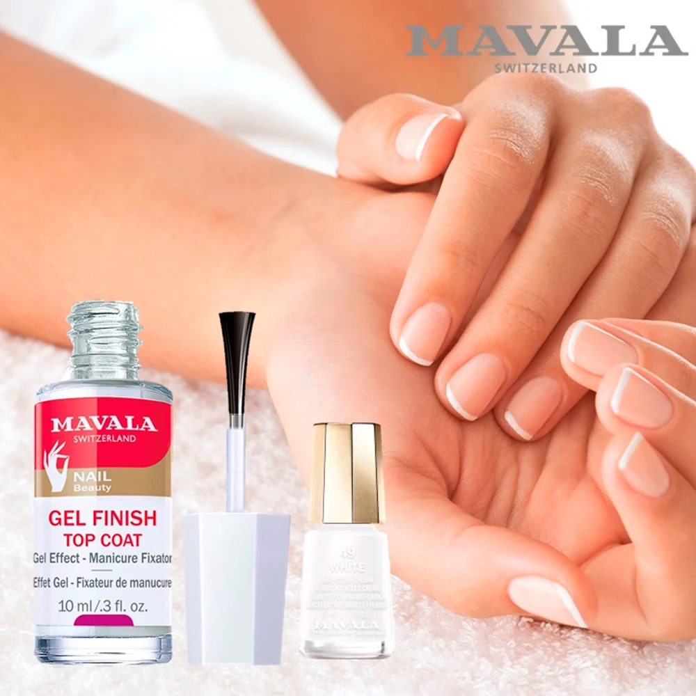 Mavala Gel Finish Top Coat Gel Effect