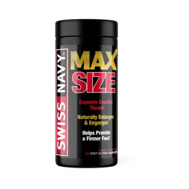 Max Size Male Enhancement Bottle - 60 Caplets