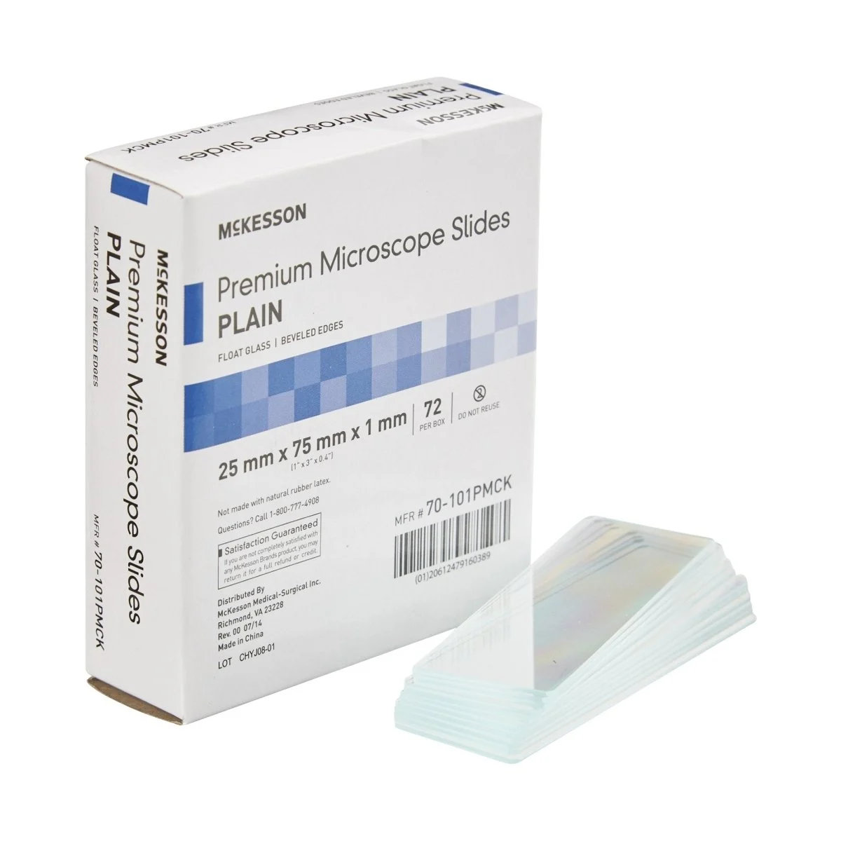 Mckesson Premium Plain Microscope Slide