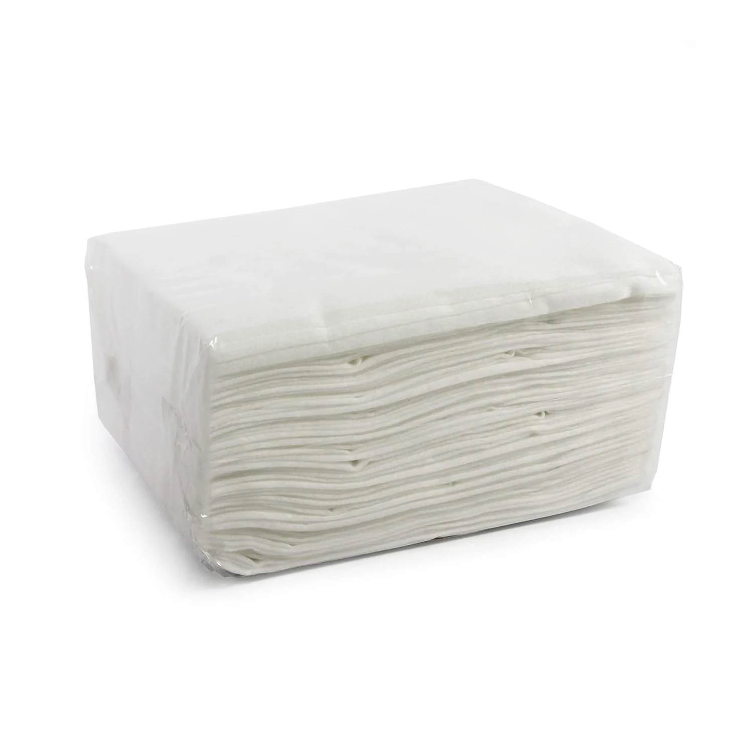 MedPride Disposable Dry Washcloths Air Laid Quarter Fold, 11" x 12" - 50/Pack, Case of 16 (800 Count)