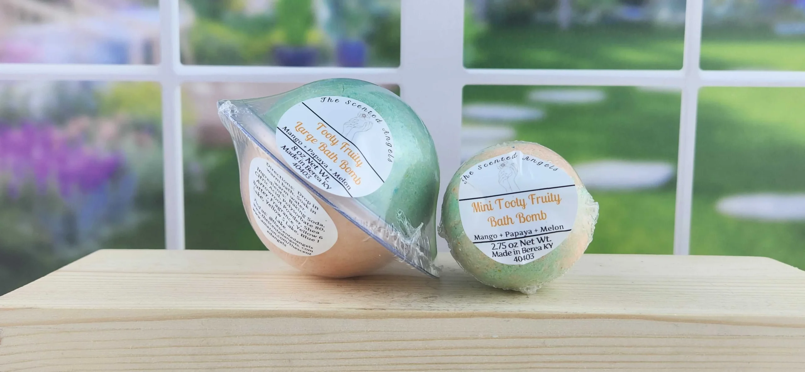Melon Ball Bath Bomb - 8 oz Large