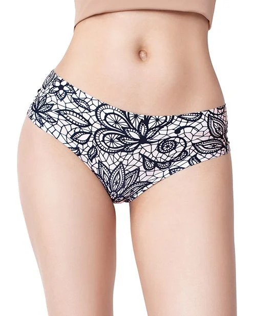 Mememe Lace Total Printed Slip Panty