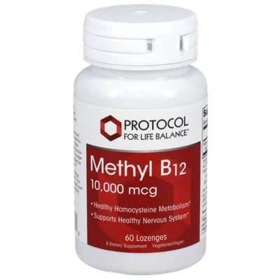 Methyl B12 10,000mcg (Protocol for life balance)