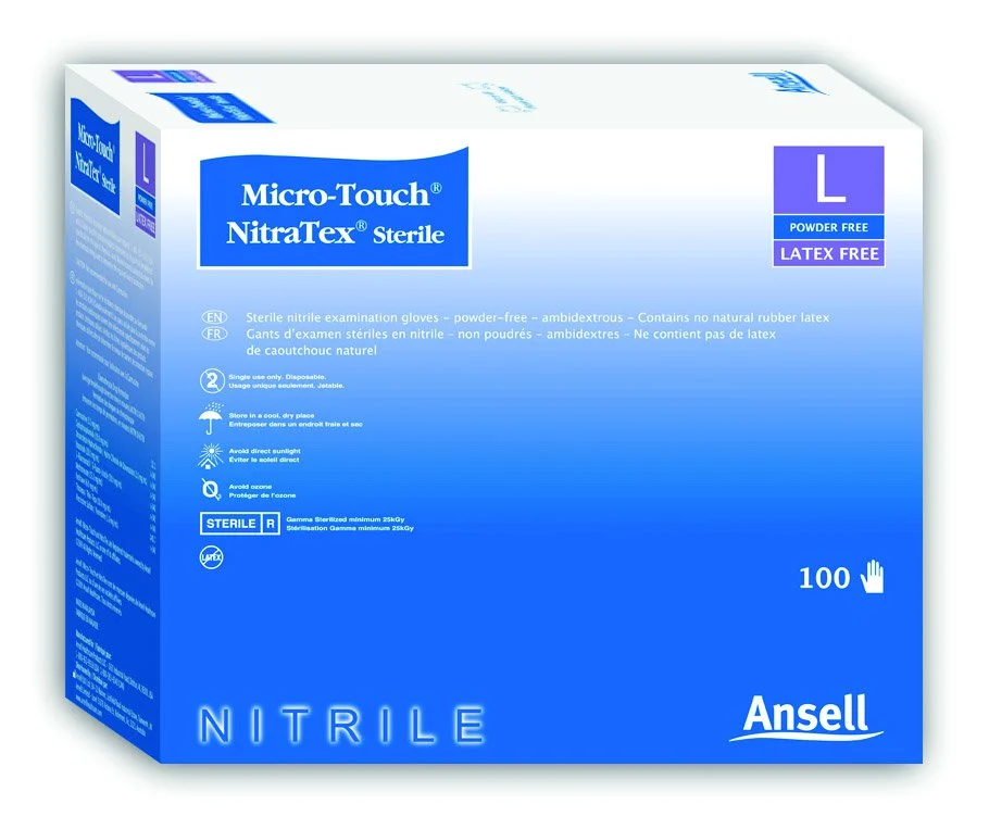Micro Touch Extended Cuff Length Exam Gloves