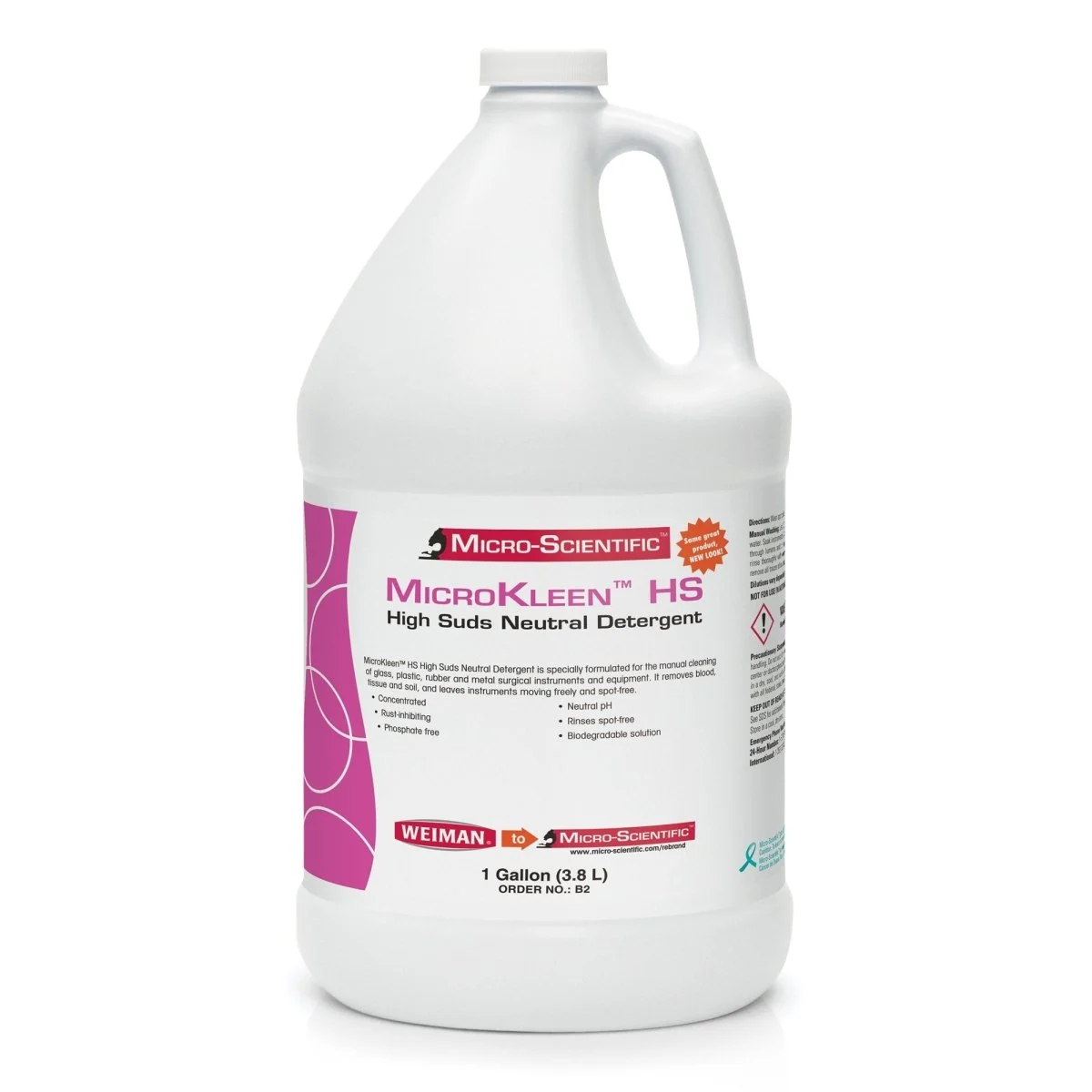 Microkleen Hs Neutral Instrument Detergent