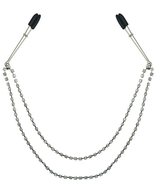 Midnight by Sportsheets Bling Nipple Clips