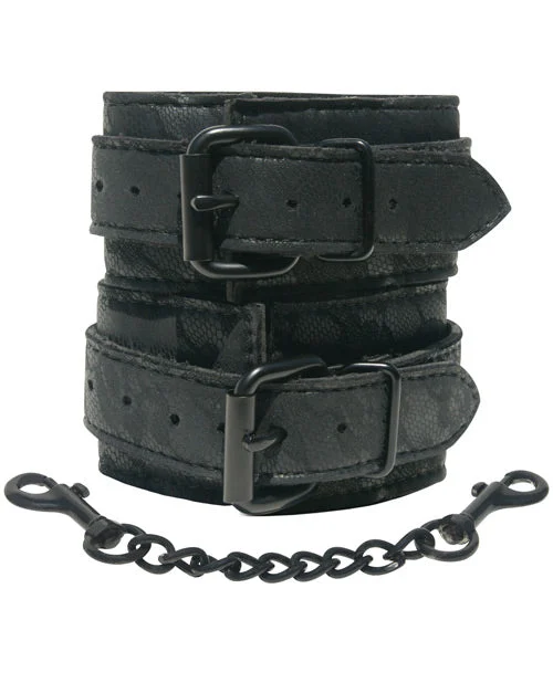 Midnight by Sportsheets Lace Cuffs - Black