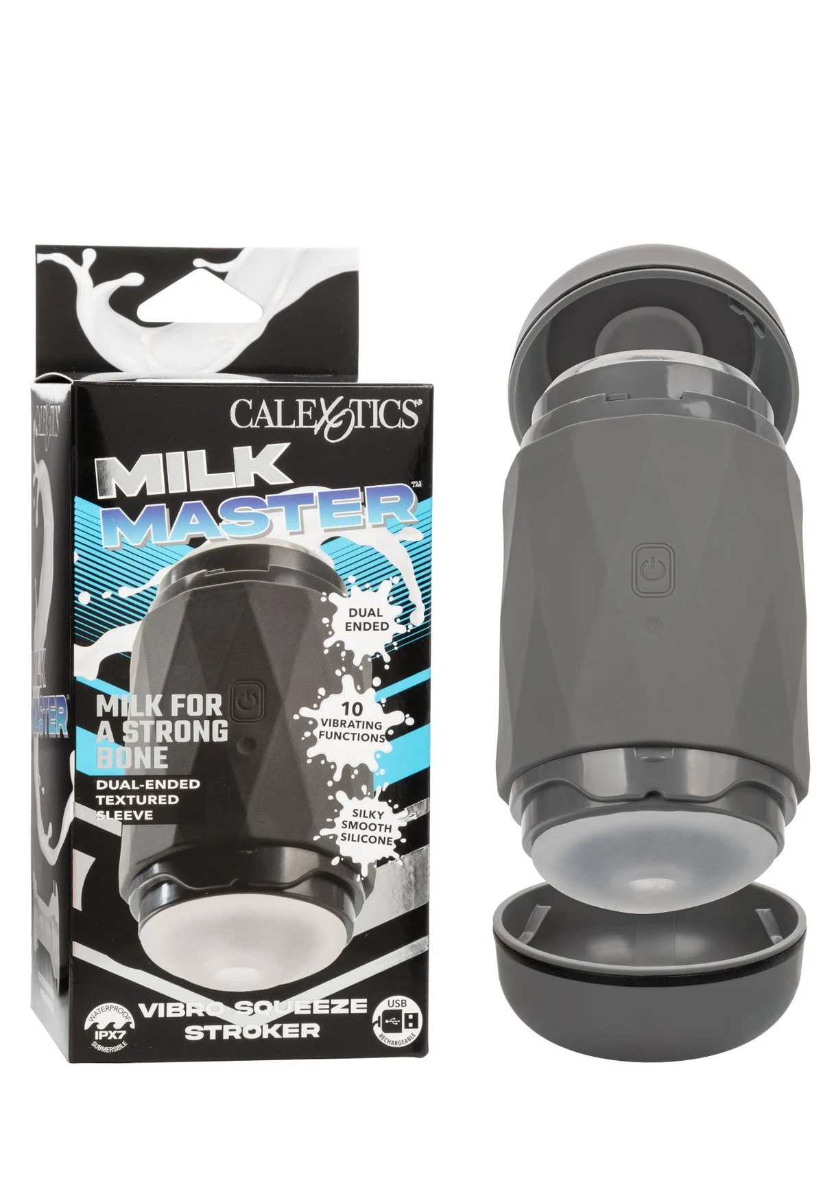 Milk Master Vibro Squeeze Stroker