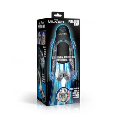 The Milker Pleasure Grip Sucking & Vibrating Masturbator