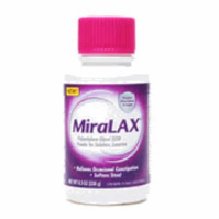 Miralax Polyethylene Glycol 3350 Laxative
