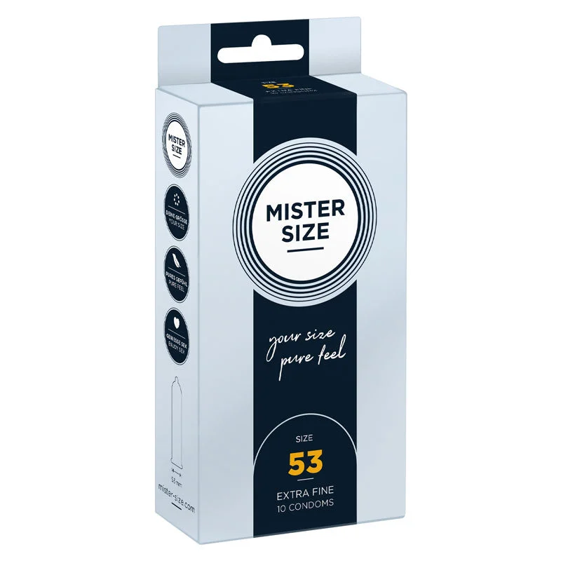 Mister Size 53mm 10 Pack