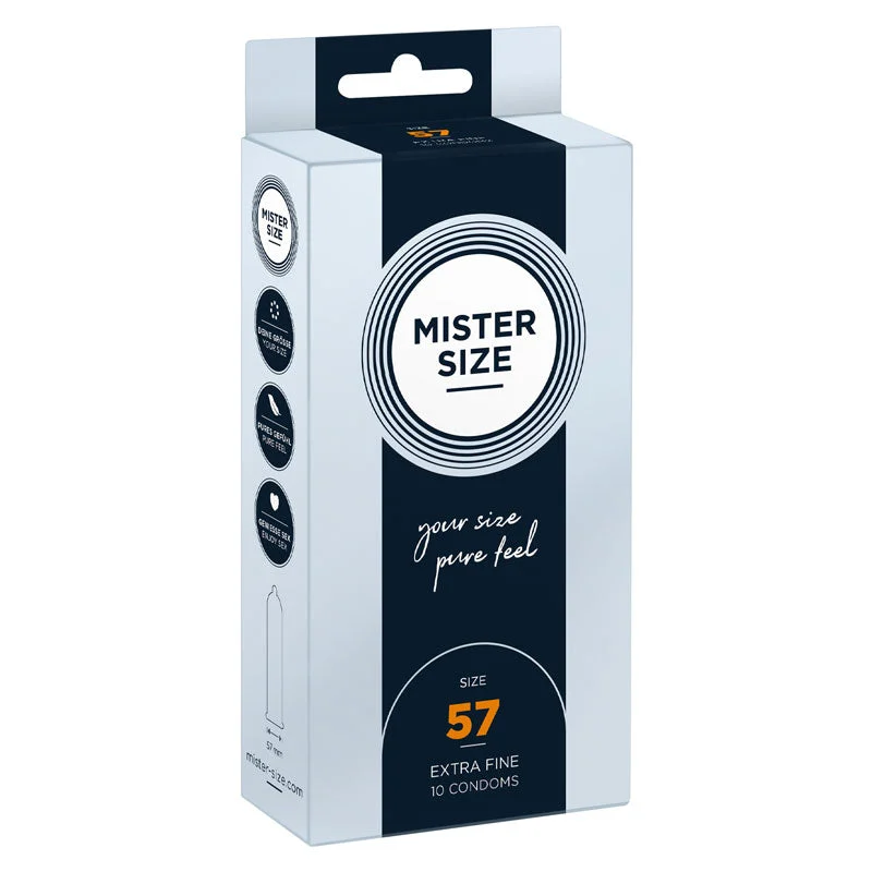 Mister Size 57mm 10 Pack