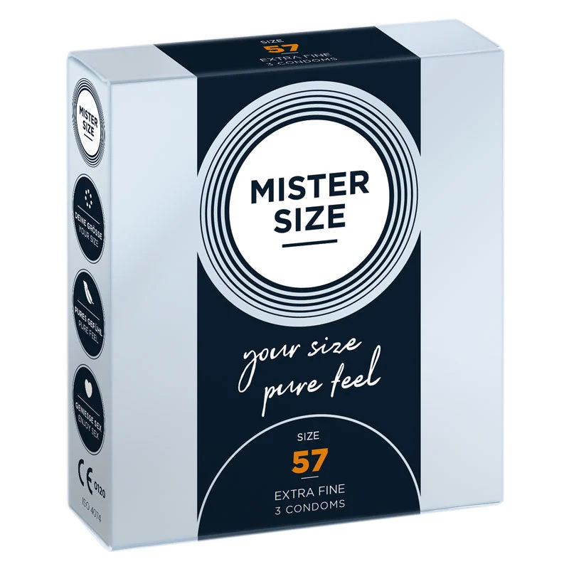 Mister Size 57mm 3 Pack