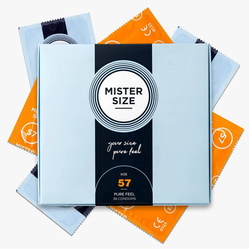Mister Size 57mm 36 Pack
