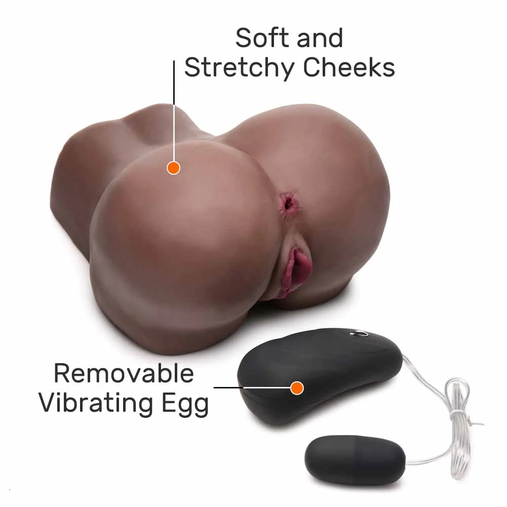 Mistress Paris Doggy Style BioSkin Masturbator, Chocolate