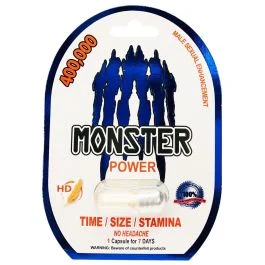 Monster Power 400000 Male Sexual Enhancement Herbal Pill