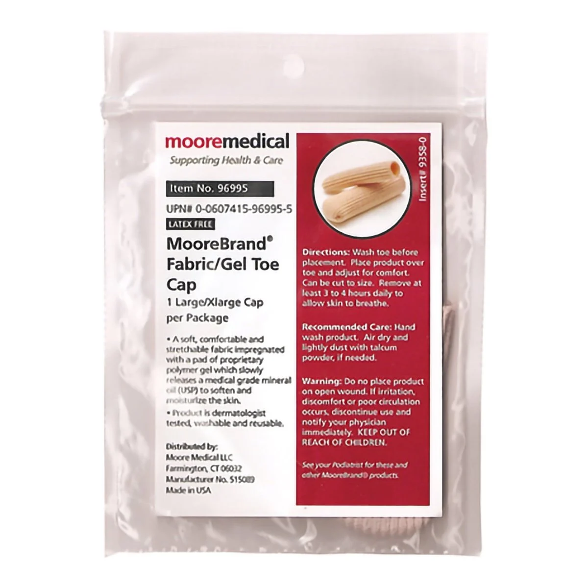 Moorebrand Toe Spacers