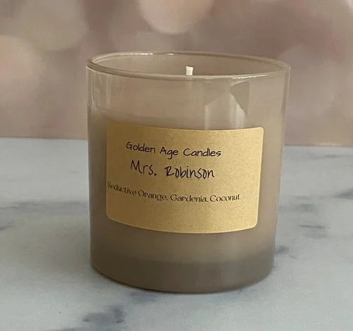 Mrs. Robinson Anne Bancroft Inspired Soy Wax Candle