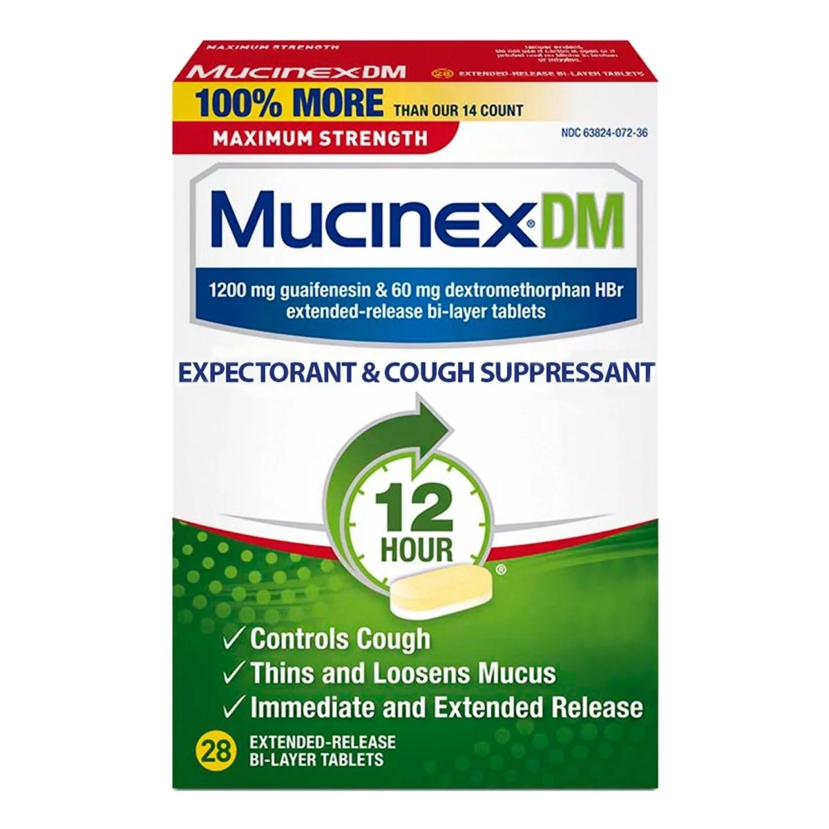 Mucinex DM Cold And Cough Relief
