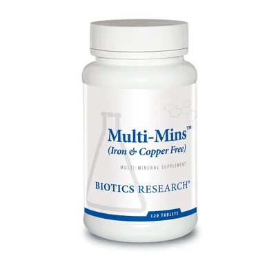 Multi-Mins™ Iron & Copper Free (Biotics Research)