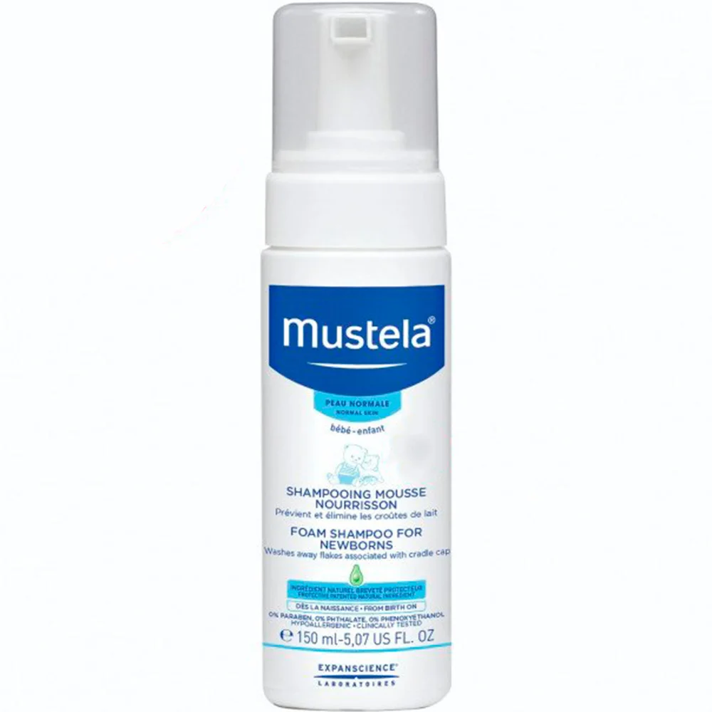 Mustela Foam Shampoo for Newborns