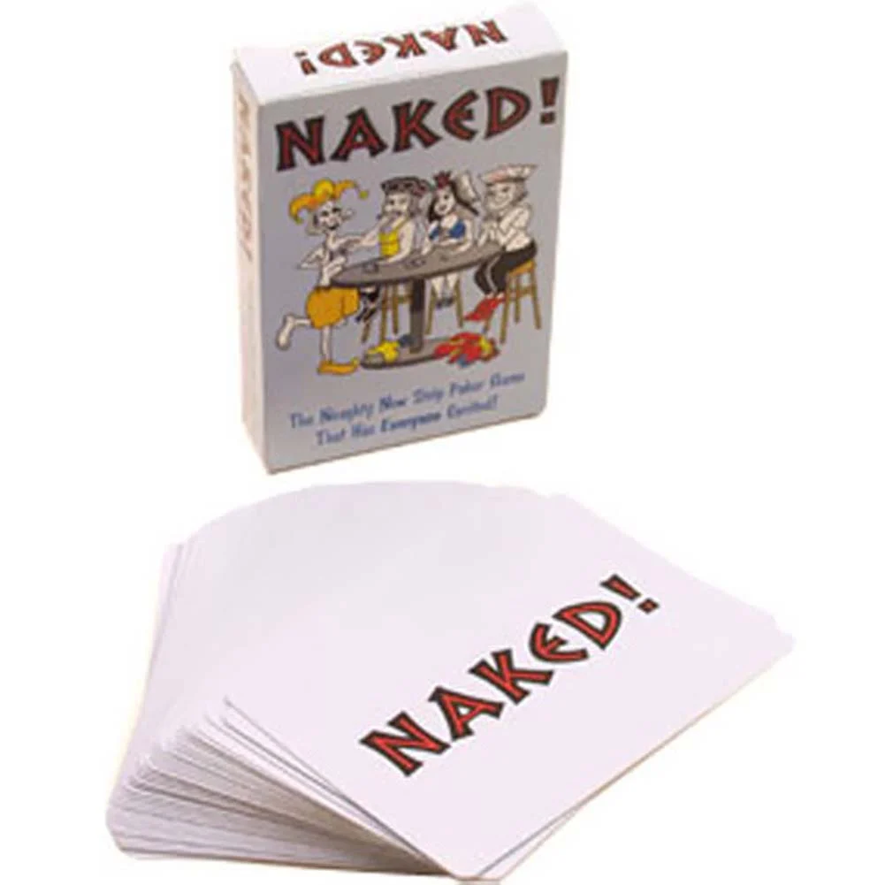 NAKED Strip Poker Card Game