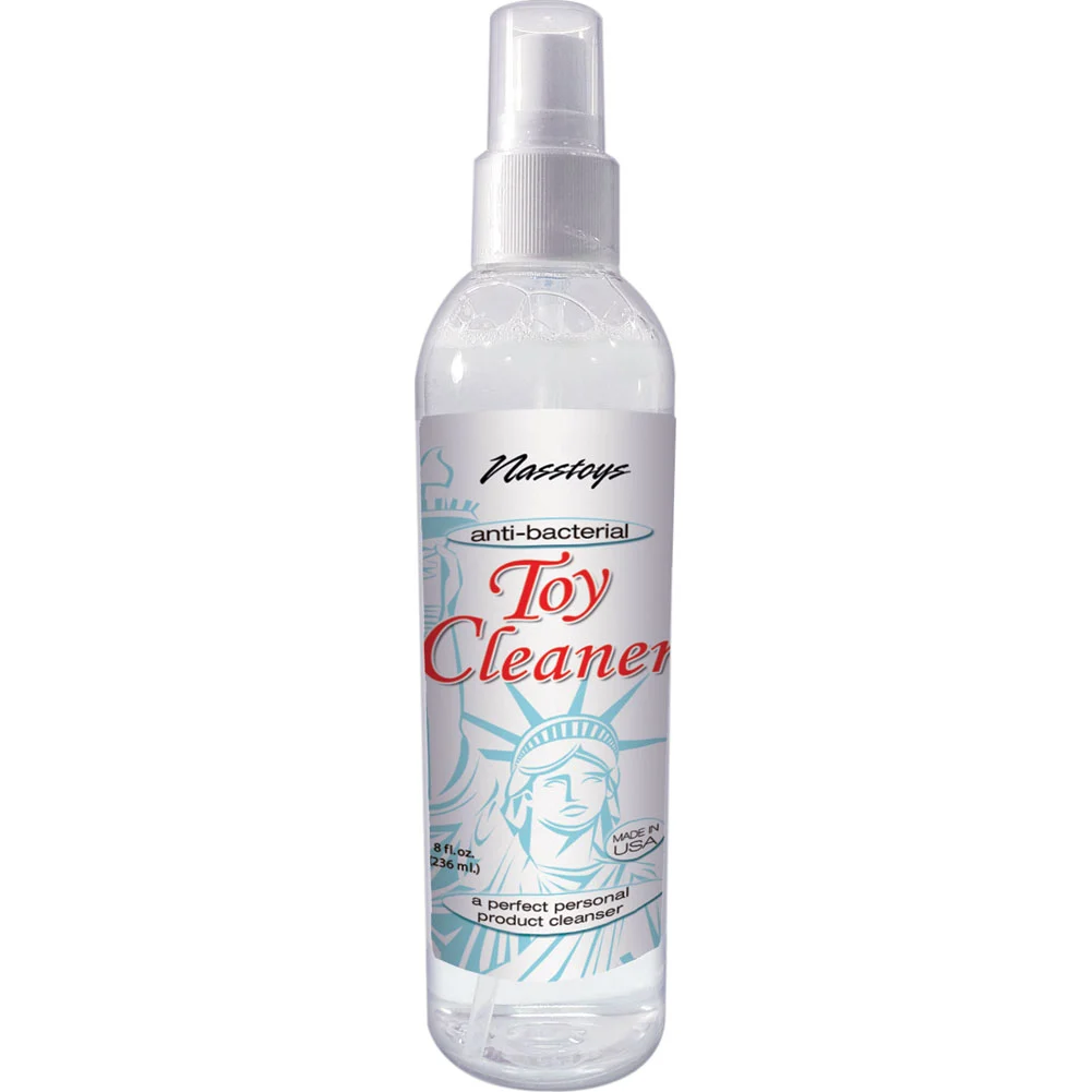 Nasstoys Anti Bacterial Toy Cleaner, 8 fl.oz (236 mL) Spray Bottle