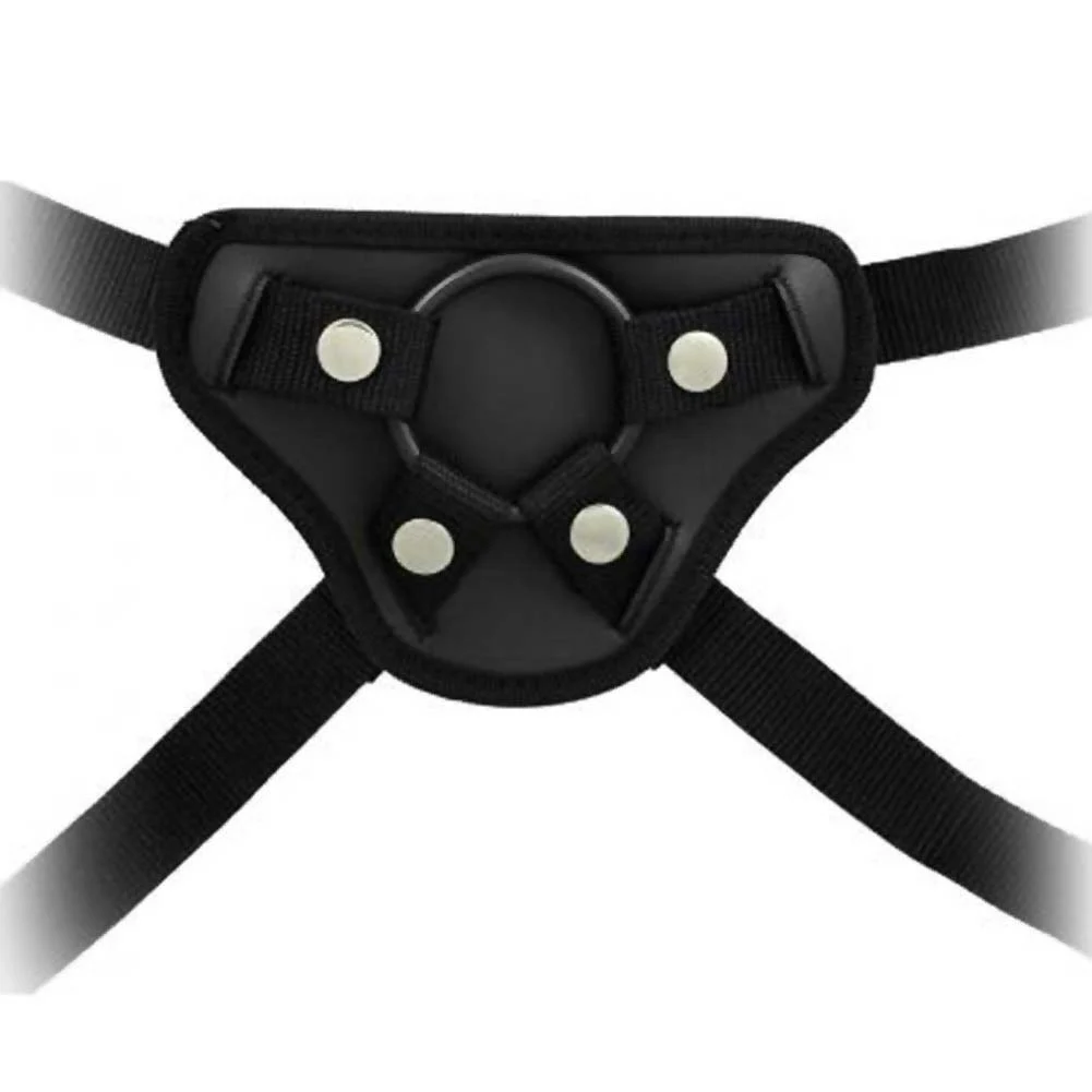 Nasstoys Harness Revolution Thong Strap-On Harness Set with 2 O-Rings, Black