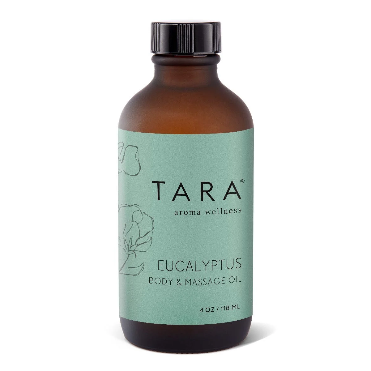 Naturally Scented Body & Massage Oil - Eucalyptus (4 oz)