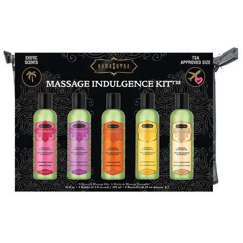 Naturals Massage Oil Indulgence Kit by Kama Sutra