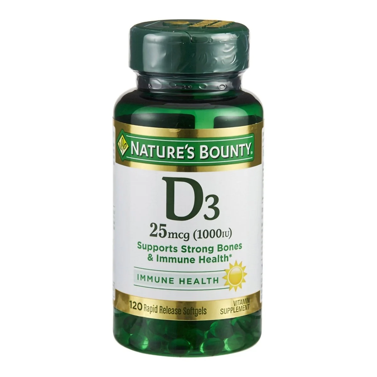 Nature's Bounty Vitamin D 3 Supplement
