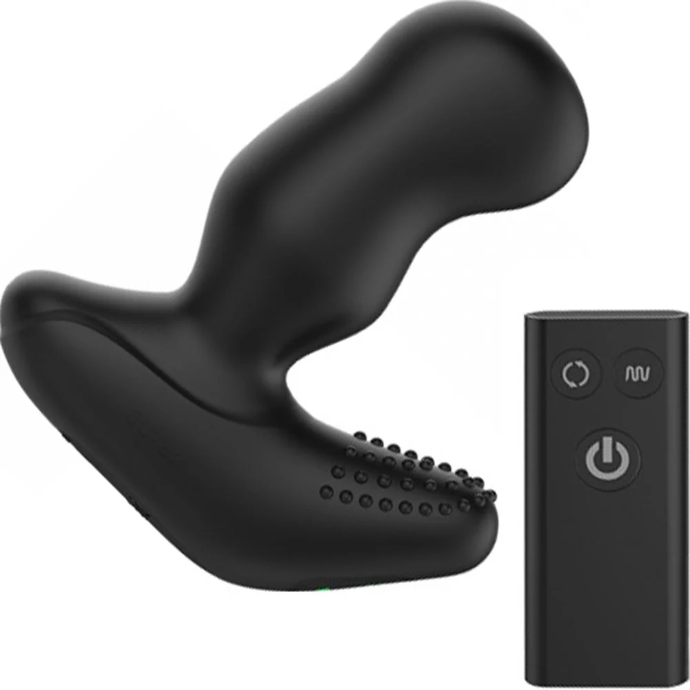 Nexus Revo Extreme Prostate Massager with Remote Control, 5.5", Black
