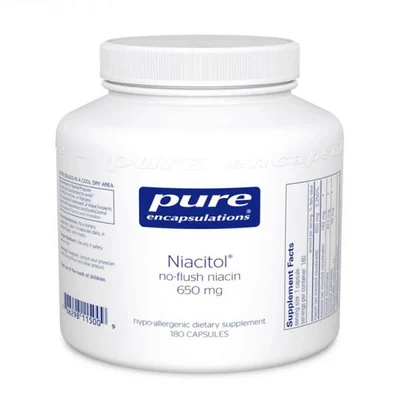 Niacitol 650mg (Pure Encapsulations)