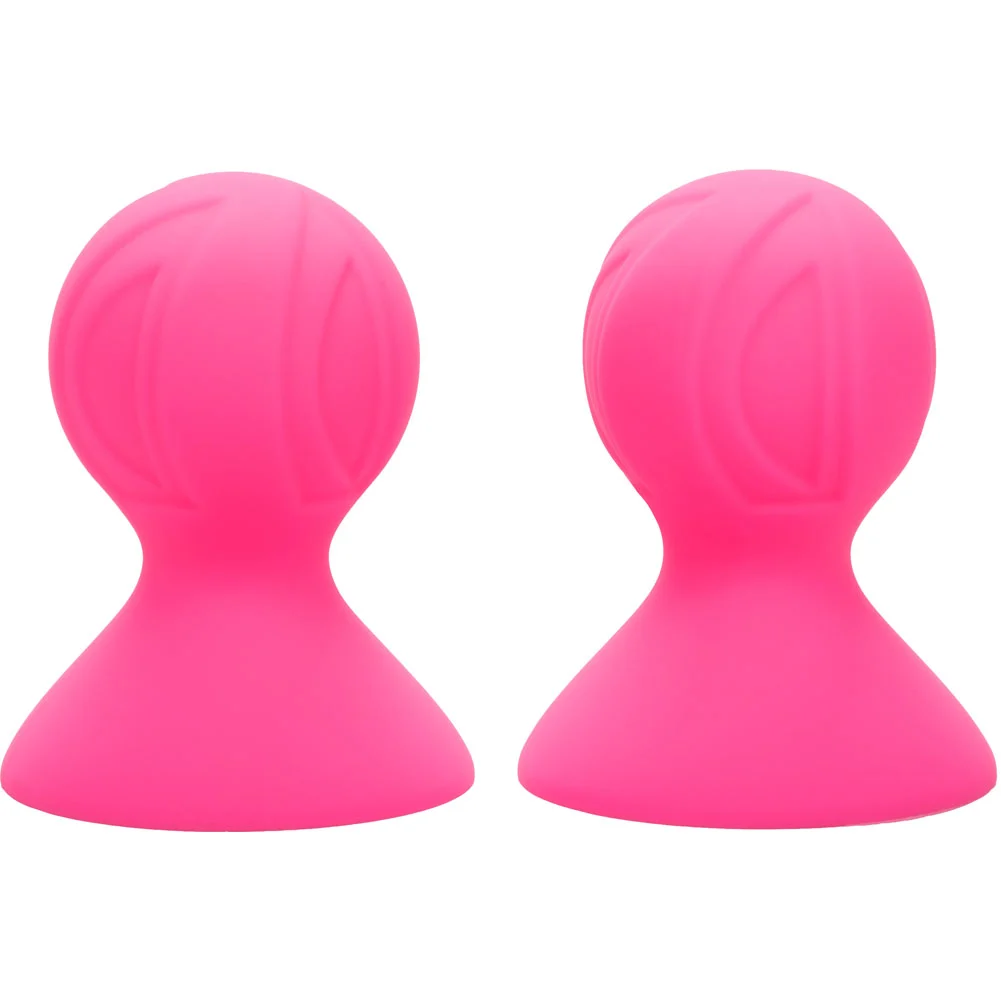 Nipple Play Silicone Pro Suckers, 2", Pink