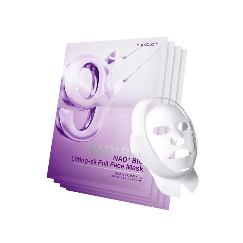 No.9 NAD Bio Lifting Full Cover Facial Mask (4 pack)